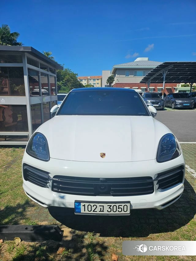 Porsche Cayenne (PO536) 2021 Белый из Кореи
