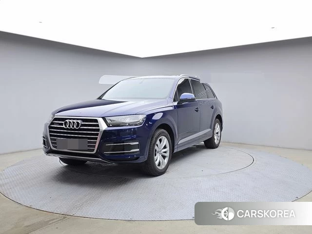 Audi Q7 (4M) 2019 Синий из Кореи