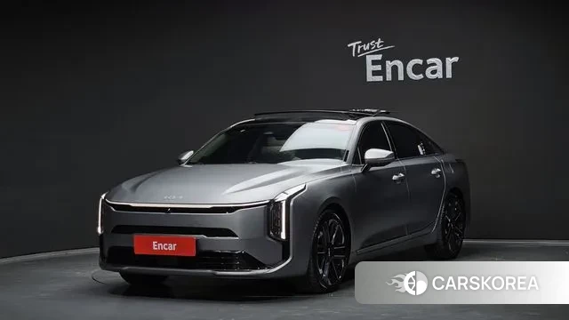 Kia The New K8 Hybrid 2025 Серебристо-серый из Кореи