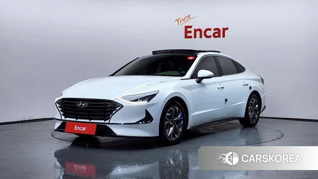 Hyundai Sonata (DN8) 2021 Белый из Кореи