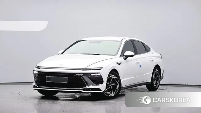 Hyundai Sonata D Edge Hybrid (DN8) 2023 Белый из Кореи