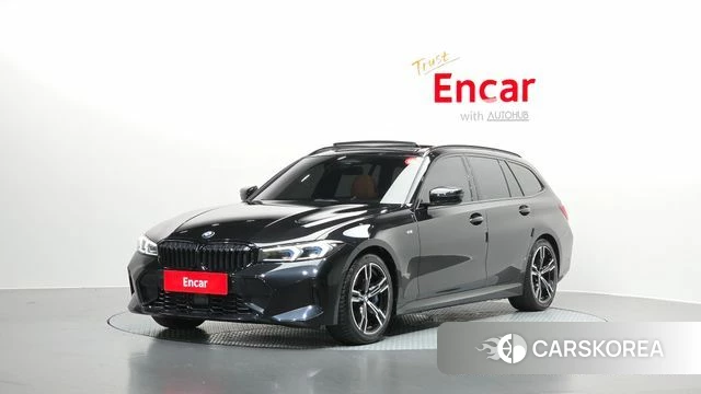 BMW 3 Series (G20) 2023 Черный из Кореи