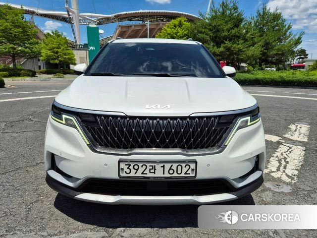 Kia Carnival 4th generation 2021 Белый из Кореи