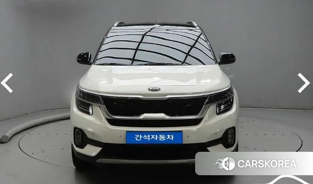 Kia Seltos 2020 Белый из Кореи