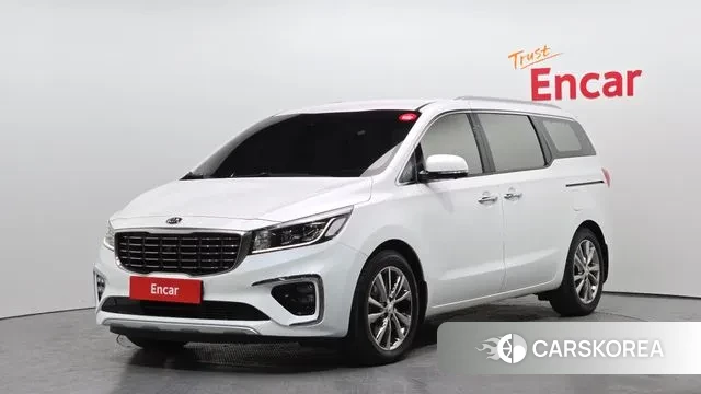 Kia The New Carnival 2018 Белый из Кореи