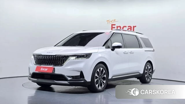 Kia Carnival 4th generation 2023 Белый из Кореи