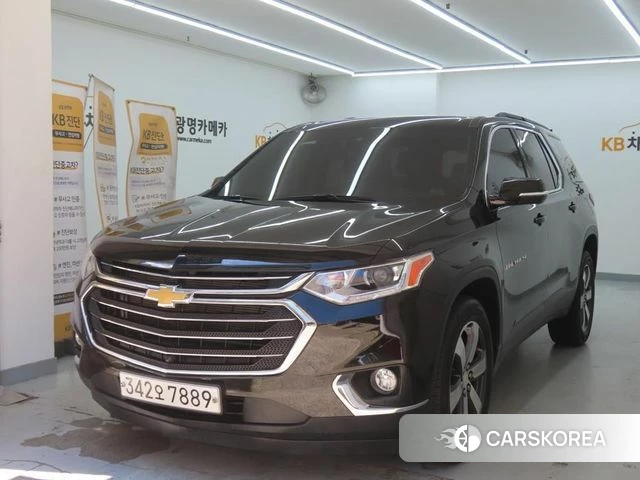 Chevrolet (GM Daewoo) Traverse 2019 Черный из Кореи