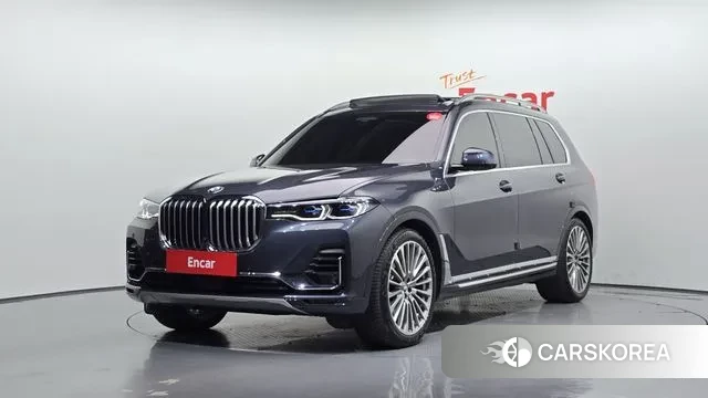 BMW X7 (G07) 2022 Серый из Кореи