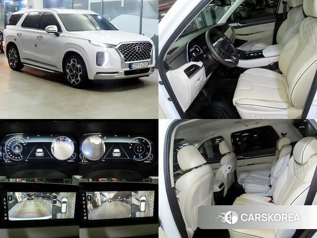 Hyundai Palisade 2021 Белый из Кореи