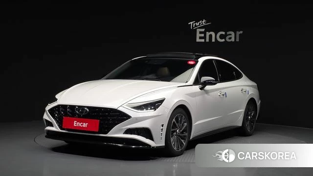Hyundai Sonata (DN8) 2021 Белый из Кореи