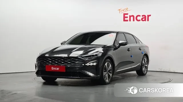 Kia K8 Hybrid 2021 Черный из Кореи