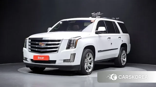 Cadillac Escalade 2018 Белый из Кореи