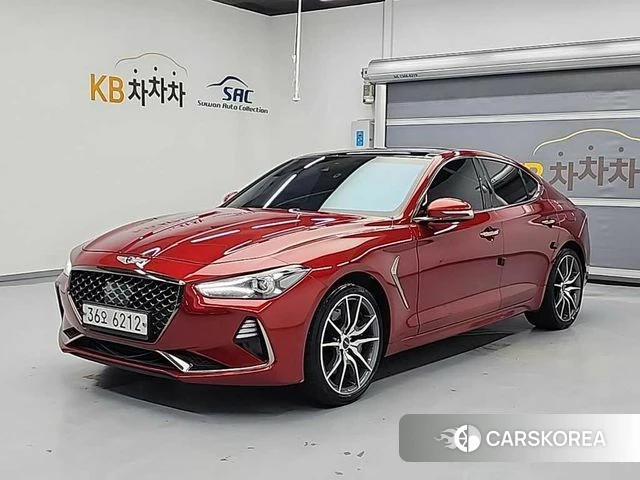 Genesis G70 2018 Красный из Кореи
