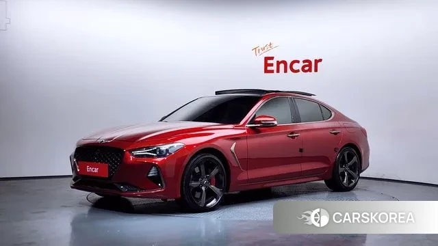Genesis G70 2019 Красный из Кореи
