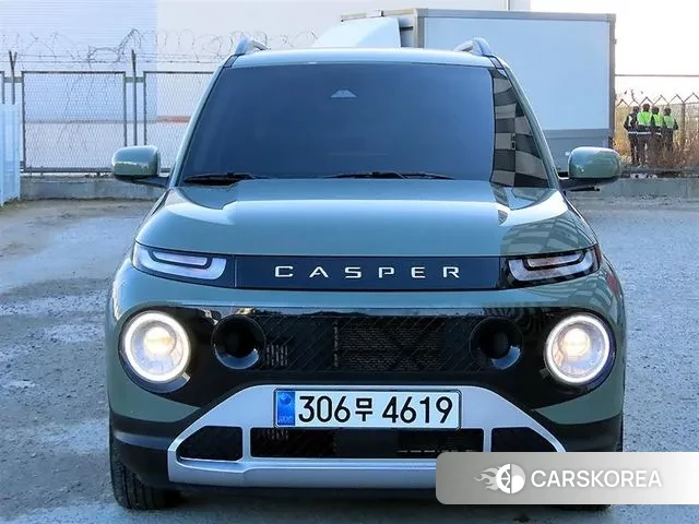 Hyundai Casper 2023 Светло-зеленый из Кореи