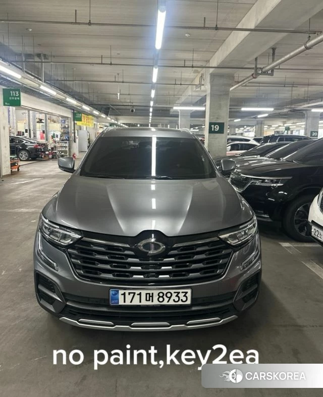 Renault Korea (Samsung) The New QM6 2023 Серый из Кореи
