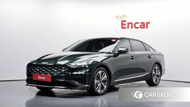Kia K8 2022 Темно-зеленый из Кореи