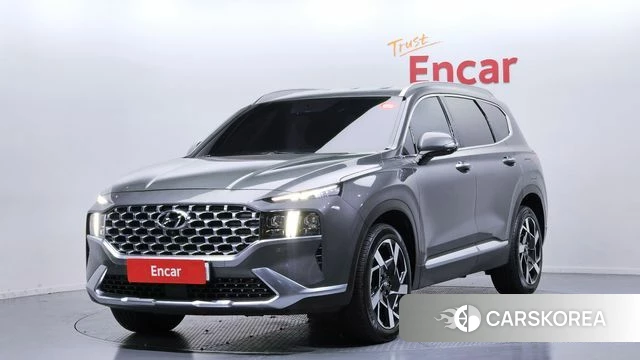 Hyundai The New Santa Fe 2021 Серый из Кореи