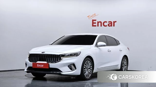 Kia K7 Premier Hybrid 2021 Белый из Кореи