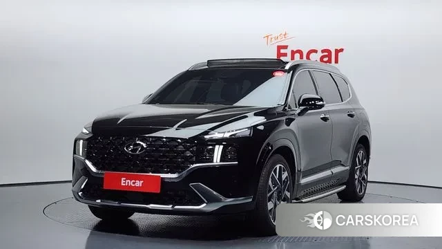 Hyundai The New Santa Fe 2021 Черный из Кореи