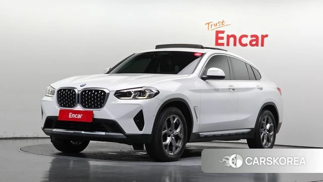 BMW X4 (G02) 2022 Белый из Кореи