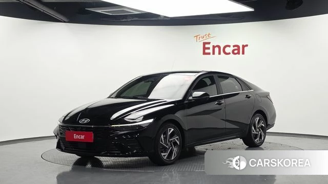 Hyundai The New Avante (CN7) 2023 Черный из Кореи