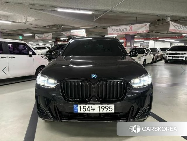 BMW X3 (G01) 2024 Черный из Кореи