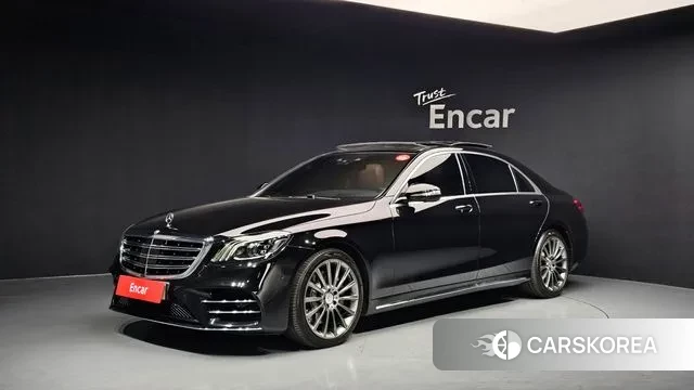 Mercedes-Benz S-Class W222 2018 Черный из Кореи