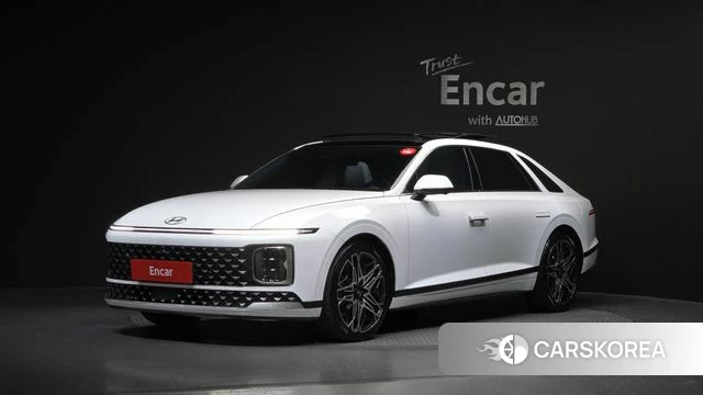 Hyundai Grandeur (GN7) 2023 Белый из Кореи