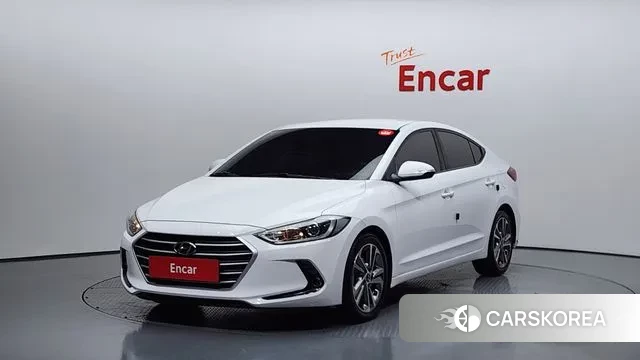 Hyundai Avante AD 2018 Белый из Кореи