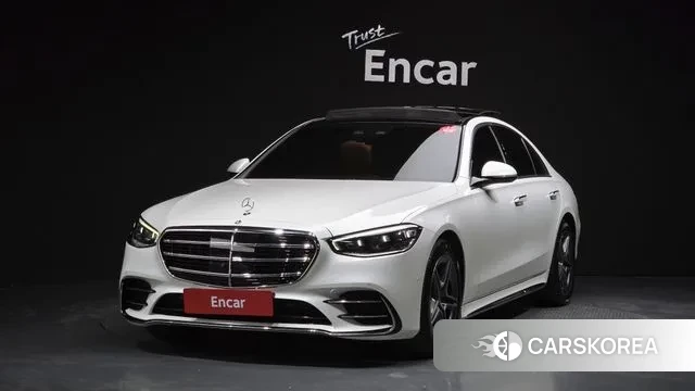 Mercedes-Benz S-Class W223 2022 Белый из Кореи