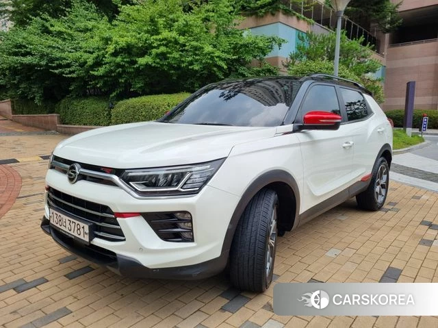 Ssangyong Beautiful Korando 2021 Белый из Кореи