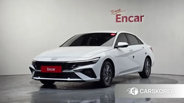 Hyundai The New Avante (CN7) 2025 Белый из Кореи