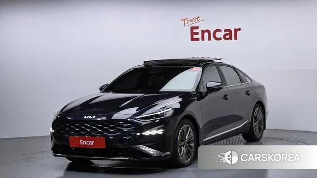Kia K8 Hybrid 2022 Синий из Кореи