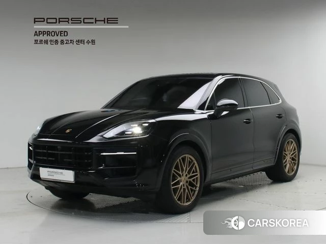 Porsche Cayenne (PO536) 2025 Черный из Кореи
