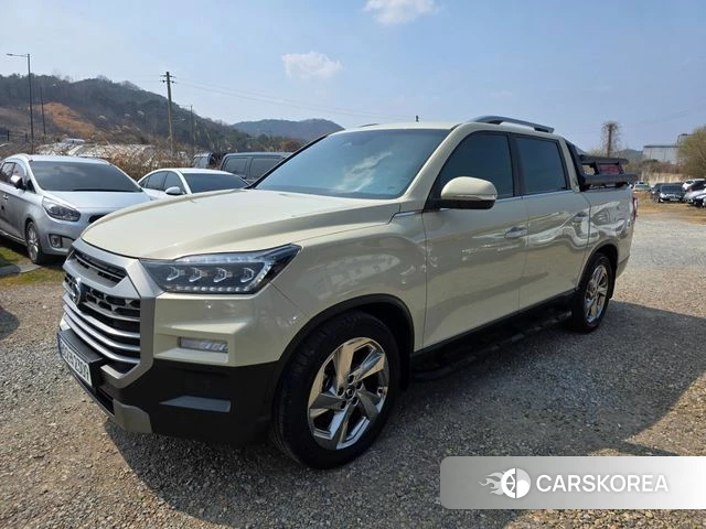 Ssangyong The New Rexton Sport 2023 Жемчужный цвет из Кореи