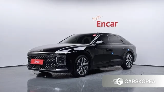 Hyundai Grandeur Hybrid (GN7) 2023 Черный из Кореи