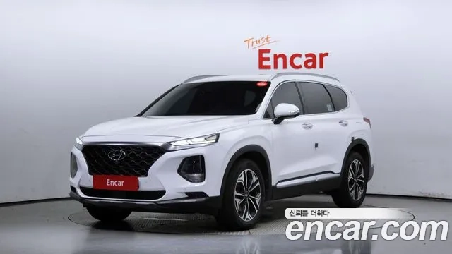 Hyundai Santa Fe TM 2019 Белый из Кореи
