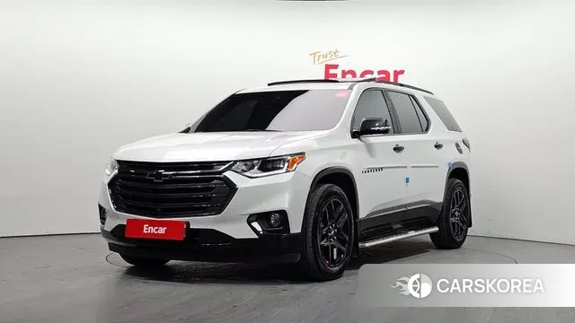 Chevrolet (GM Daewoo) Traverse 2020 Белый из Кореи