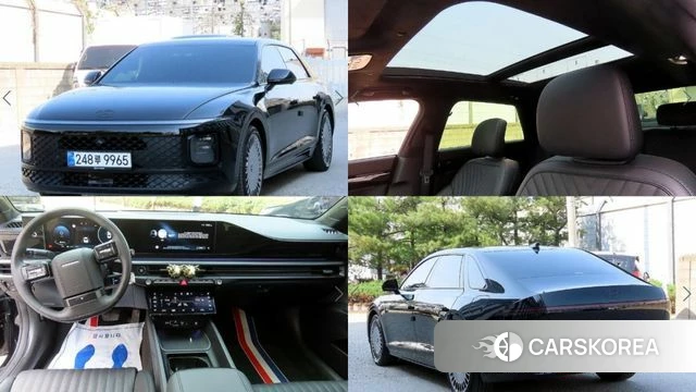 Hyundai Grandeur Hybrid (GN7) 2025 Черный из Кореи