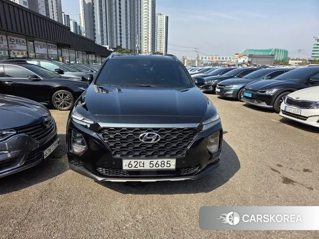 Hyundai Santa Fe TM 2019 Черный из Кореи