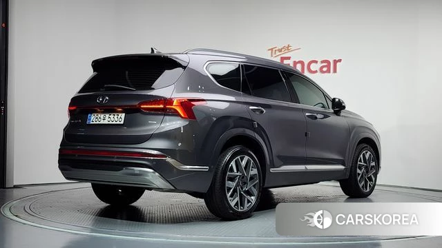 Hyundai The New Santa Fe 2023 Серый из Кореи