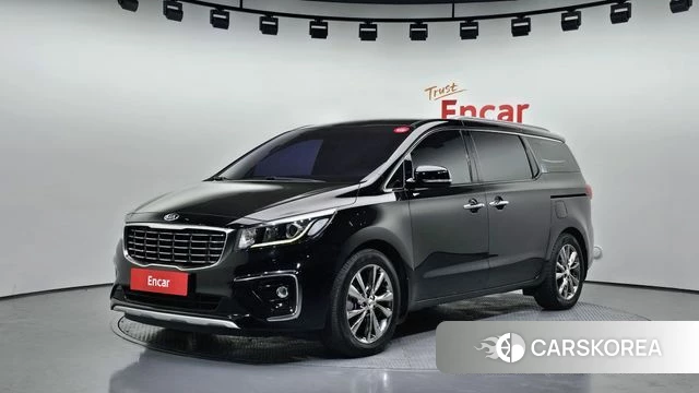 Kia The New Carnival 2018 Черный из Кореи