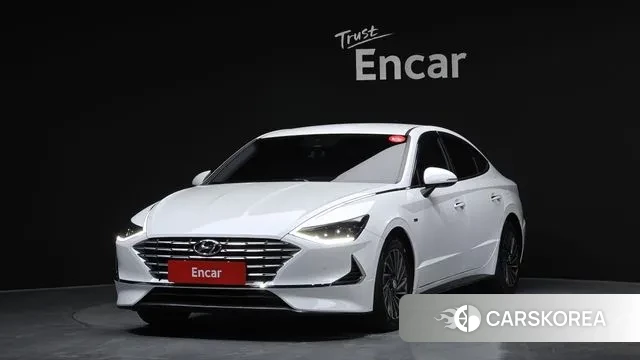 Hyundai Sonata Hybrid (DN8) 2020 Белый из Кореи