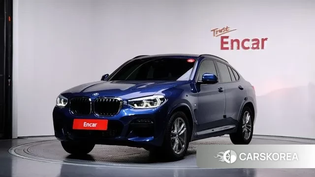 BMW X4 (G02) 2020 Синий из Кореи