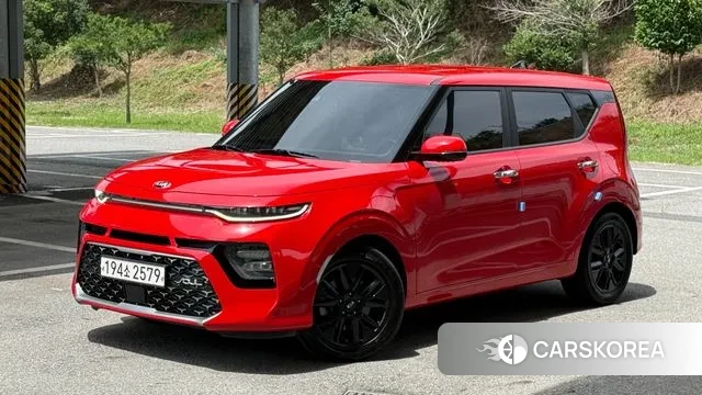 Kia Soul Booster 2019 Красный из Кореи