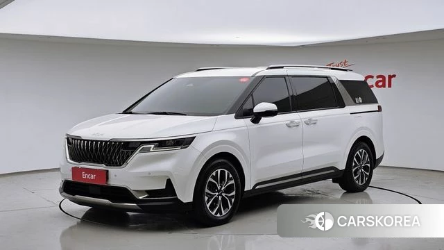 Kia Carnival 4th generation 2023 Белый из Кореи