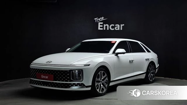 Hyundai Grandeur (GN7) 2024 Белый из Кореи