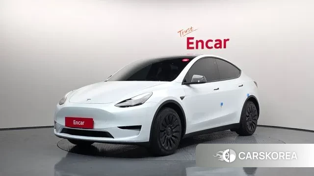 Tesla Model Y 2023 Белый из Кореи