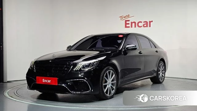 Mercedes-Benz S-Class W222 2018 Черный из Кореи